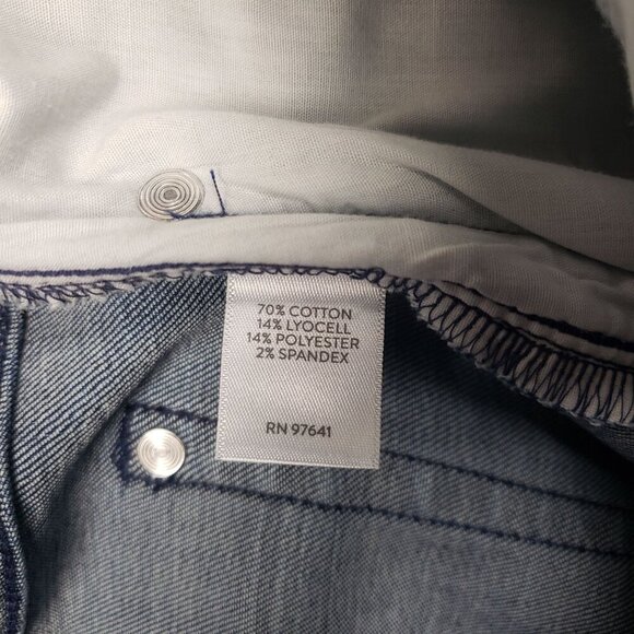 J Jill Authentic Fit Slim Ankle Jeans Womens 18 Mid Rise‎ ALTERED - Picture 8 of 9